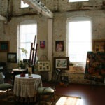 artist studio - photo by: ryan sterritt