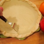 poking holes in pie crust - photo by: ryan sterritt