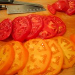sliced tomatoes - photo by: ryan sterritt