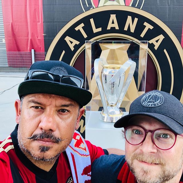 The #AtlUtd arrival was a blast! #UniteAndConquer