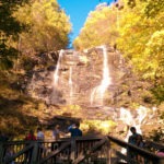 looking up at falls - photo by: ryan sterritt