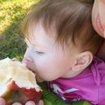 licking an apple - photo by: ryan sterritt