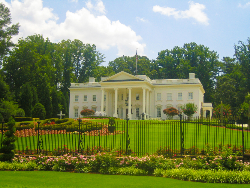 white house replica georgia. replica of the white house