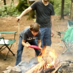 camping fire - photo by: ryan sterritt