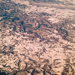 snow mountains from plane - photo by: ryan sterritt