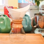 place filter in coffeepot and fill with grounds - photo by: ryan sterritt