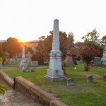 sunset at the cemetery - photo by: ryan sterritt