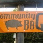 community q bbq sign - photo by: ryan sterritt