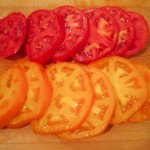 sliced tomatoes - photo by: ryan sterritt