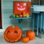 our jack-o-lanterns - photo by: ryan sterritt