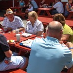 fam enjoying lunch - photo by: ryan sterritt