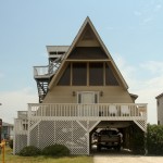 big a-frame with additions - photo by: ryan sterritt