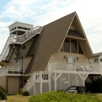 big a-frame with additions - photo by: ryan sterritt