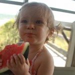 watermelon in my kiddie pool - photo by: ryan sterritt