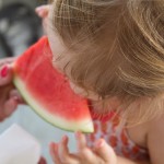 watermelon in my kiddie pool - photo by: ryan sterritt