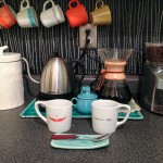 new coffee set up - photo by: ryan sterritt