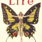 life magazine cover "the flapper" by frank leyendecker, 2 february, 1922. 