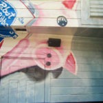 pig painting close - photo by: ryan sterritt