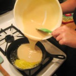 pouring batter - photo by: ryan sterritt