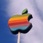rainbow apple sign - photo by: ryan sterritt