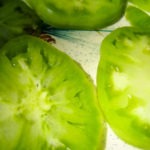sliced green tomatoes - photo by: ryan sterritt