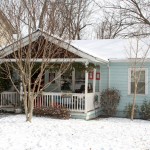 our snowy house - photo by: ryan sterritt