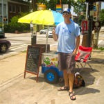 stephen & his cart - photo by: ryan sterritt