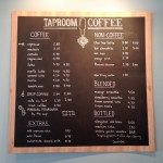 coffee board - photo by: ryan sterritt
