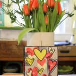 flowers & card - photo by: ryan sterritt