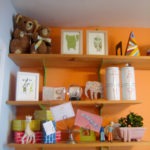 nursery shelves - photo by: angela nichols