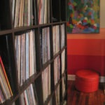 new record shelves - photo by: angela nichols